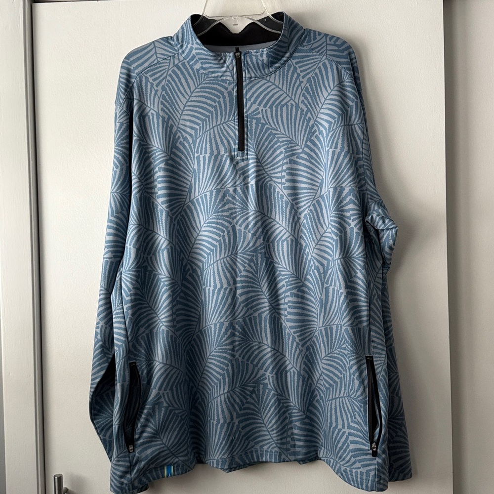 Chubbies Momentum 1/4 Zip Pullover Shirt Sz Men's‎ XXL B04